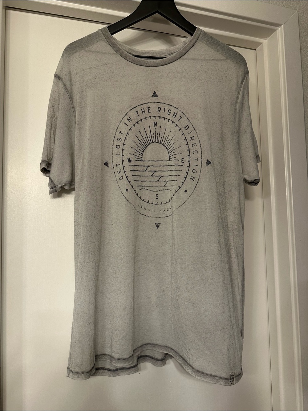 Legacy Men’s Light Gray Graphic Crewneck Tee